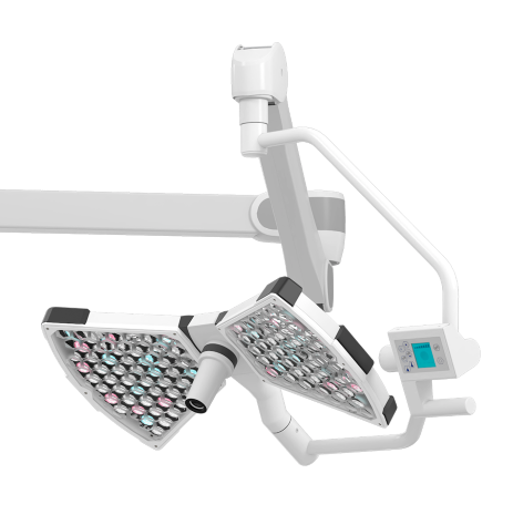 Les éclairages opératoires X2MT sont dotés d’un design unique qui permet de respecter toutes les contraintes hygiéniques requises dans la salle d’opération