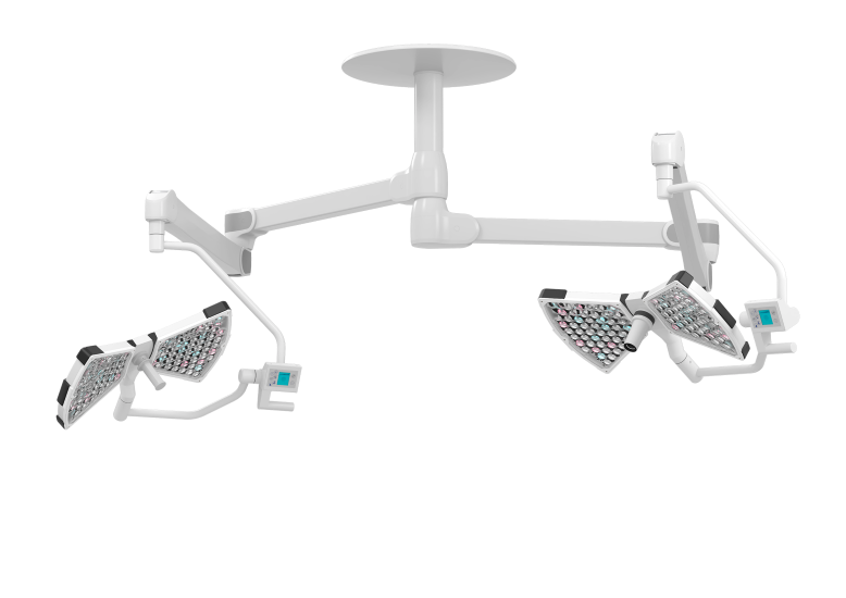 Our different configurations of the XMT range of surgical lights
