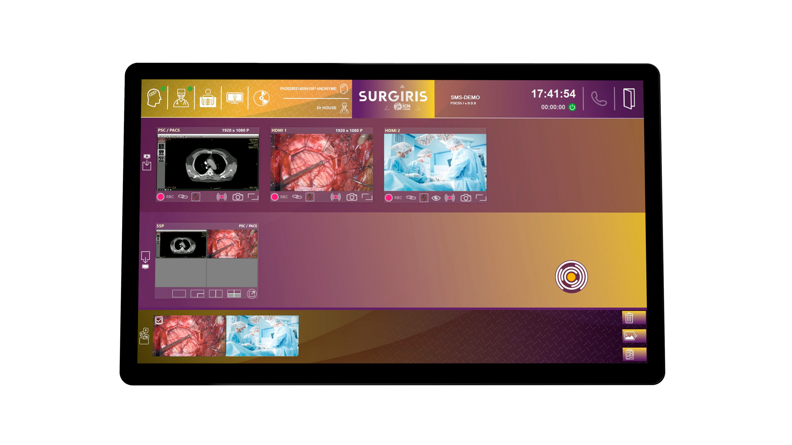 PSC 55'' Station for Operating Room