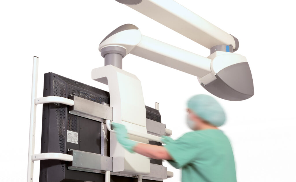 nos gammes de produits innovants conçus spécialement pour l’aménagement de vos salles interventionnelles